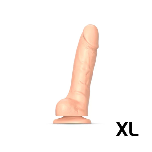 Dildo - Gode Sliding Skin Réaliste XL Vanille - Strap-On-Me